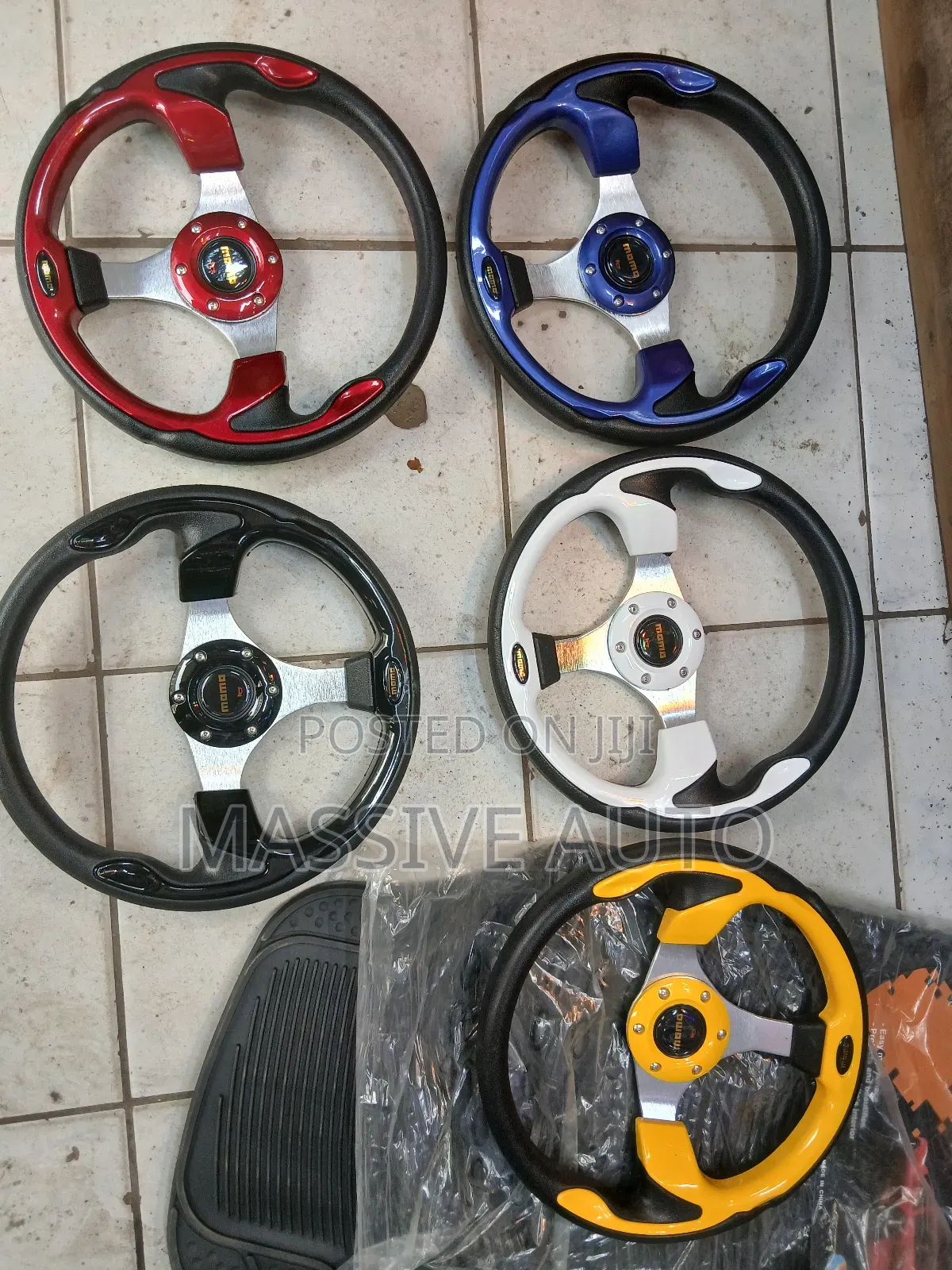 Steering Wheel/ Momo Steering With Boss Kit Adapter/With Steering Hub