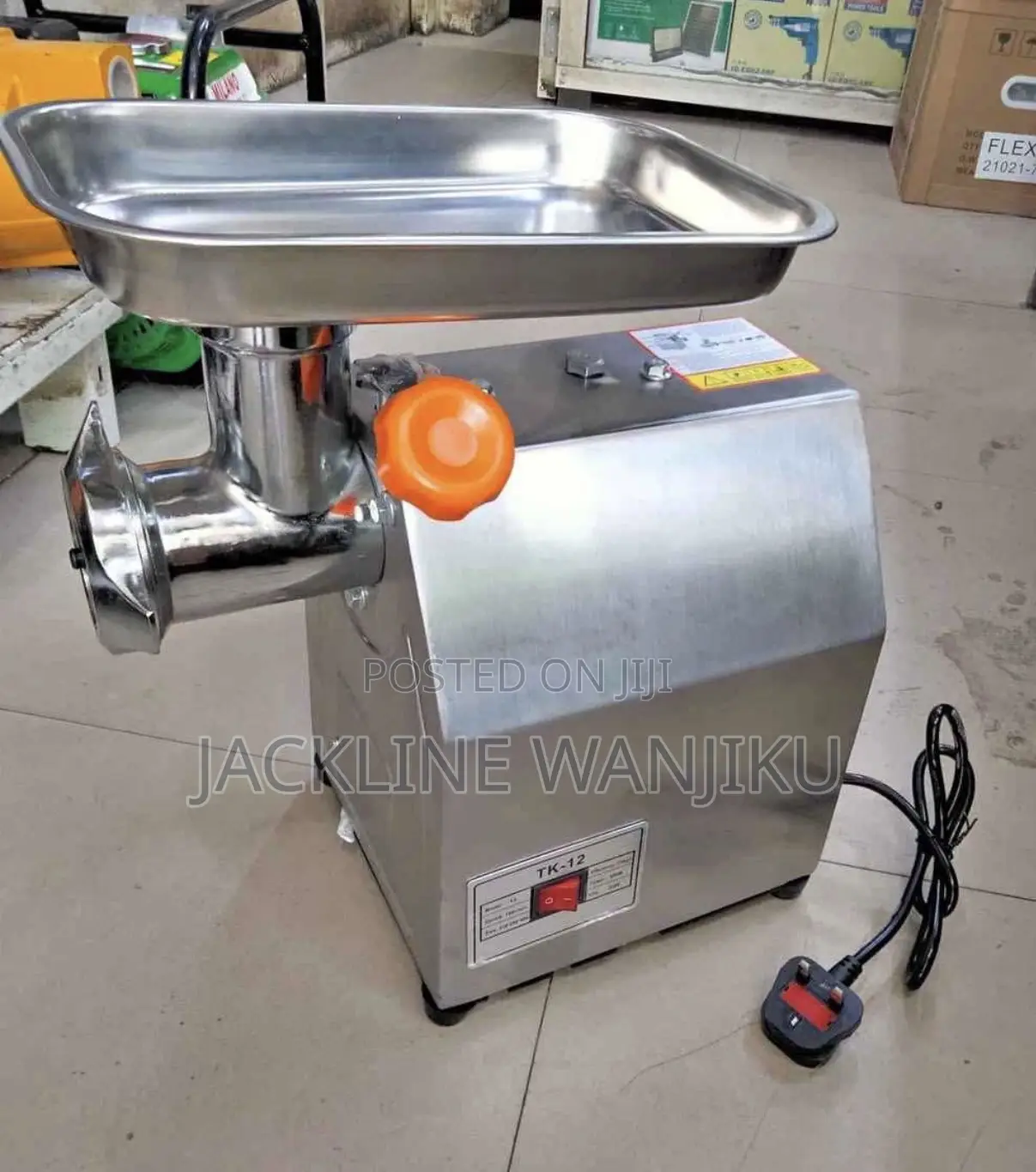 Electric Meat Mincer Tk-12/ Meat Mincer Machine M12