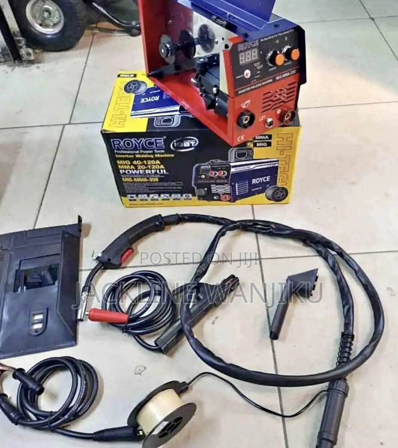Royce 350 Mig/Mma Gasless Welding Machine