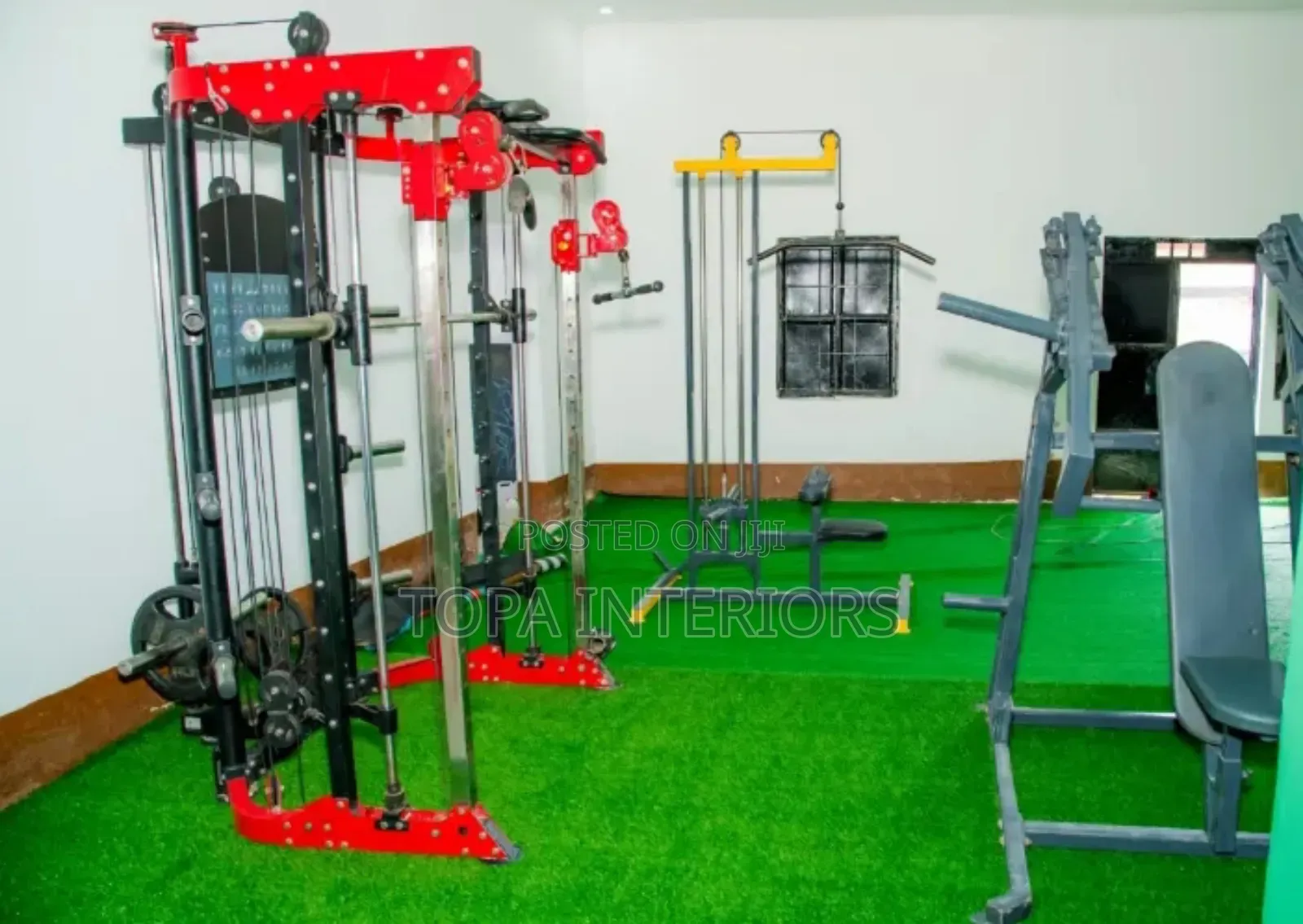 Durable Gym Floor Artificial Turf Grass Carpets