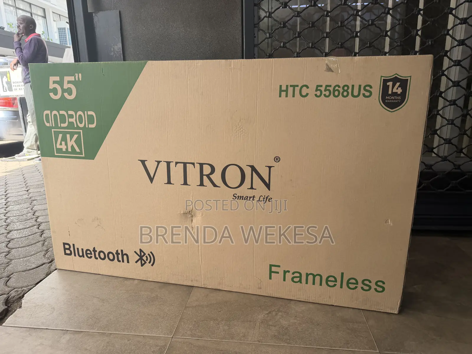 Vitron 55′′ Htc5568us Smart Android FHD Tv (Newmodel)