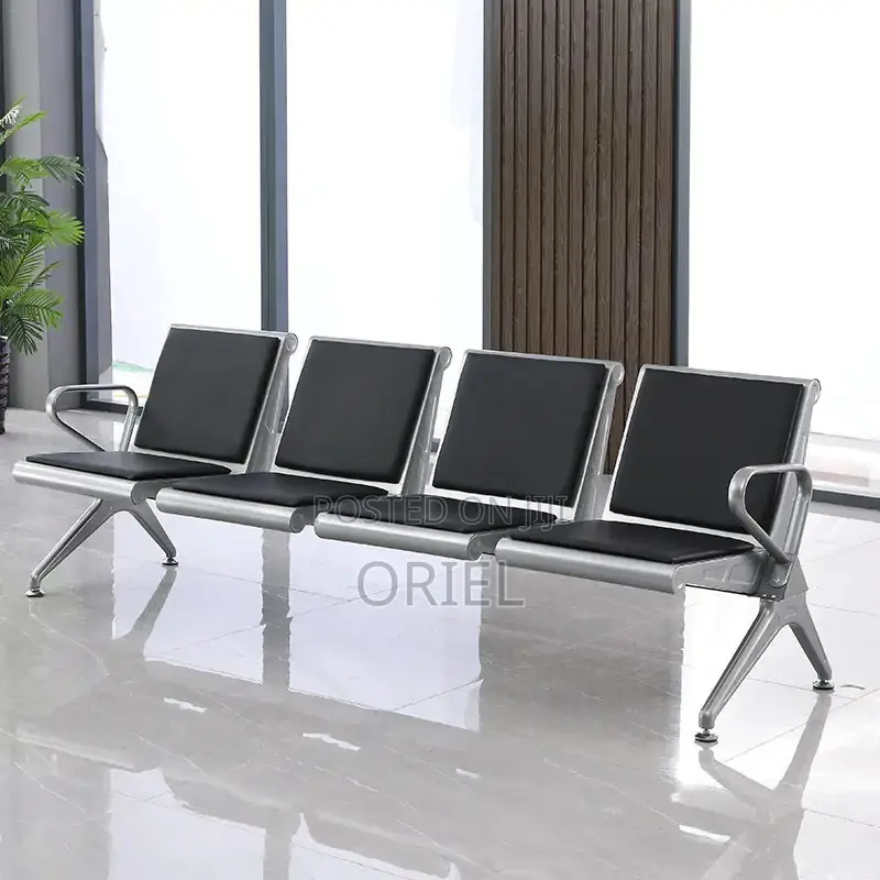 Office Bench : 4-Link Heavy Duty Reception Bench
