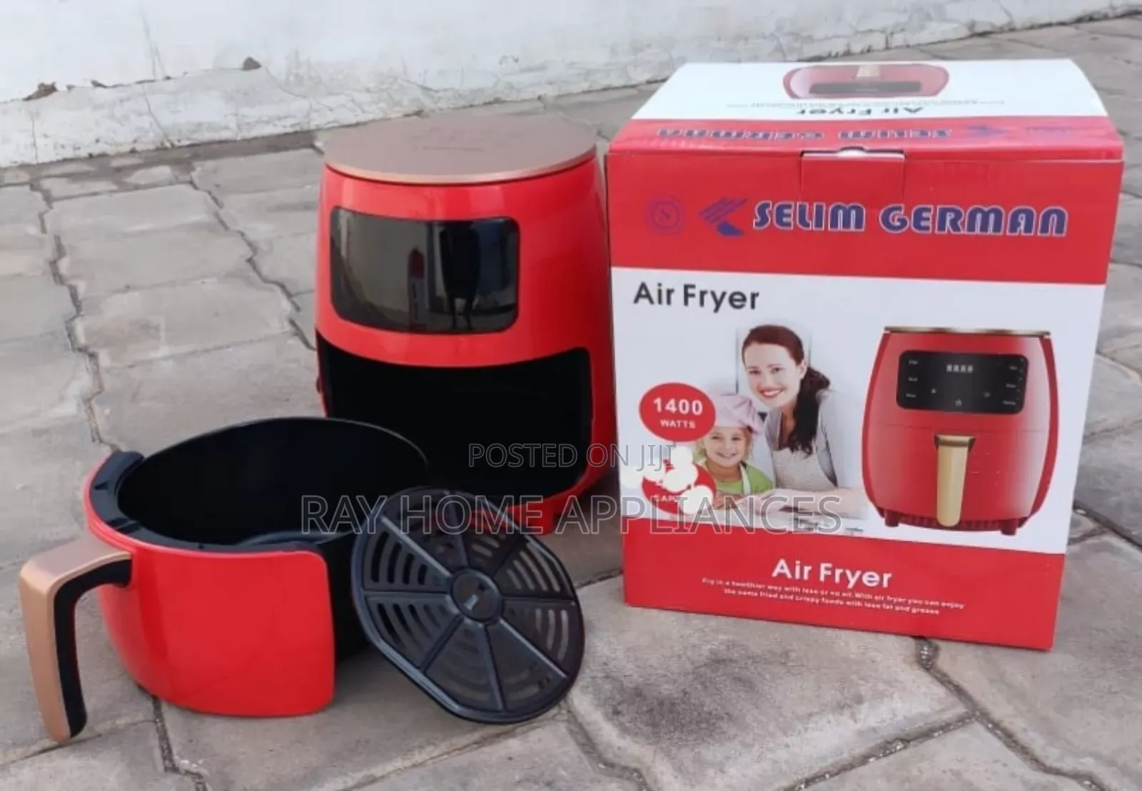 8 Litres Selim German Digital Air Fryer