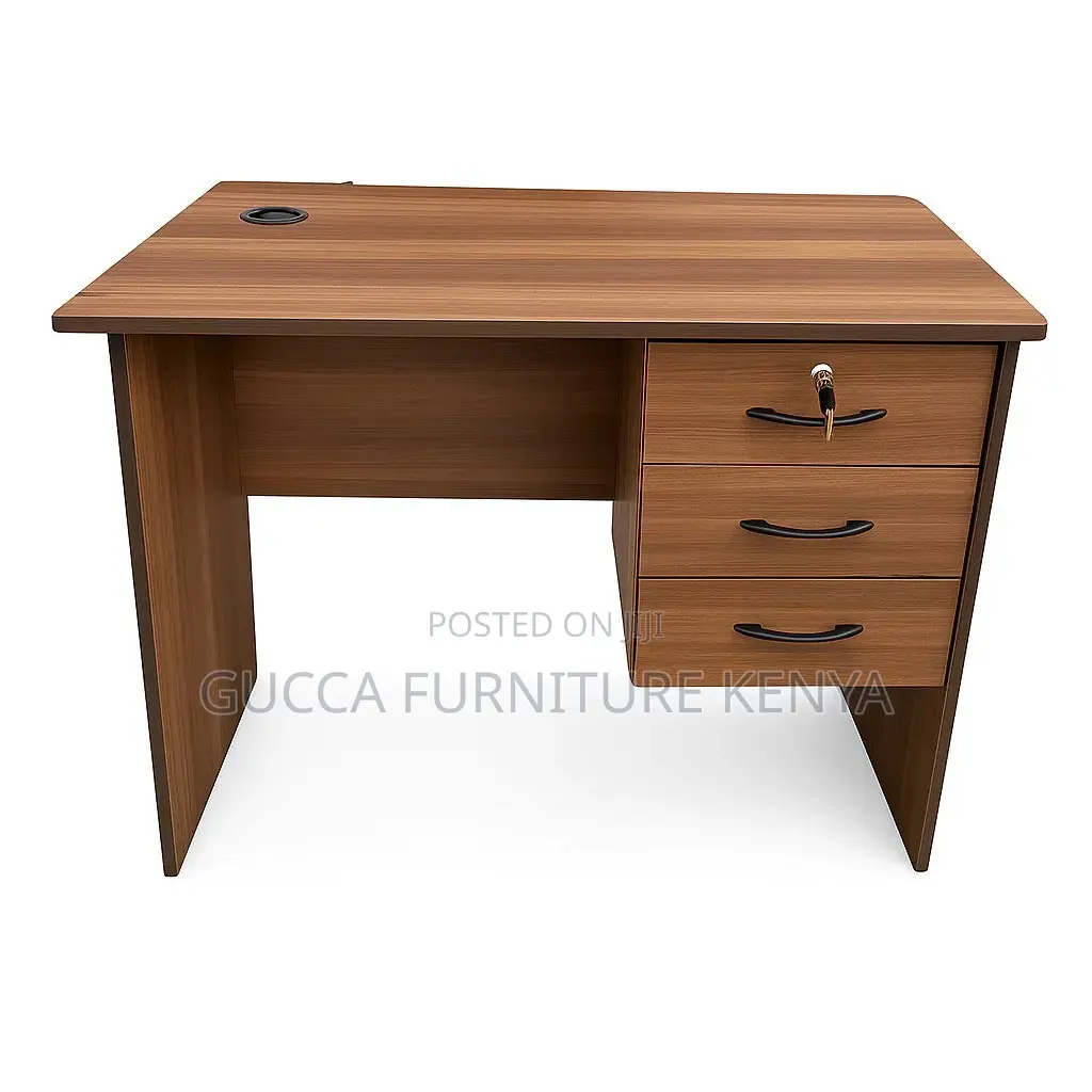 120cm Writing Study Desk With Drawers