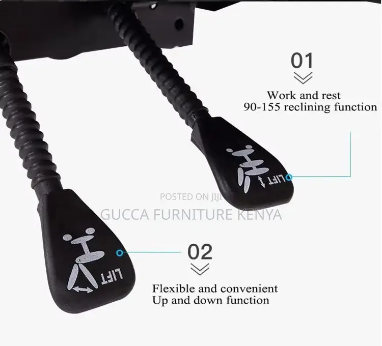 Ergonomic Office Swivel Chair With Footrest