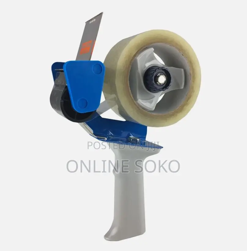 Heavy Duty Packing Tape Dispenser Gun – 2” Box Sealing Tape Cutter