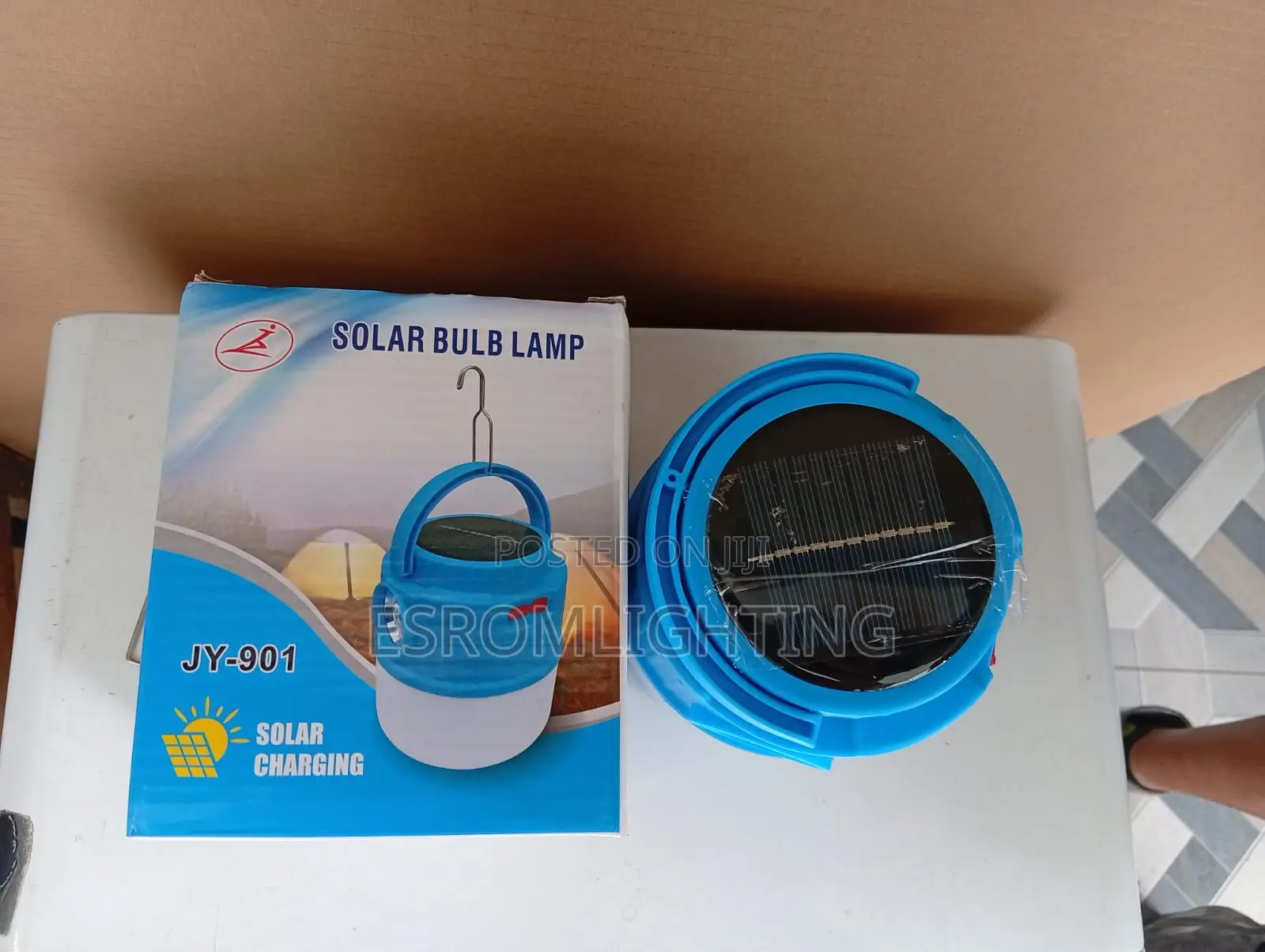 Rechargeable Solar Bulb Lamp – Bright, Portable Reliable!