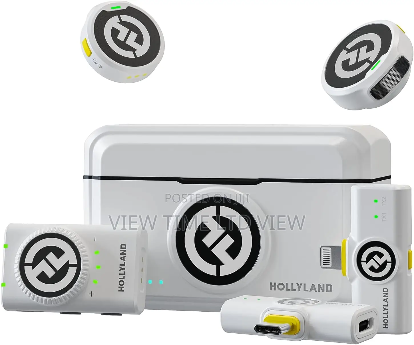 Hollyland Lark M2 Wireless Lavalier Microphone- White