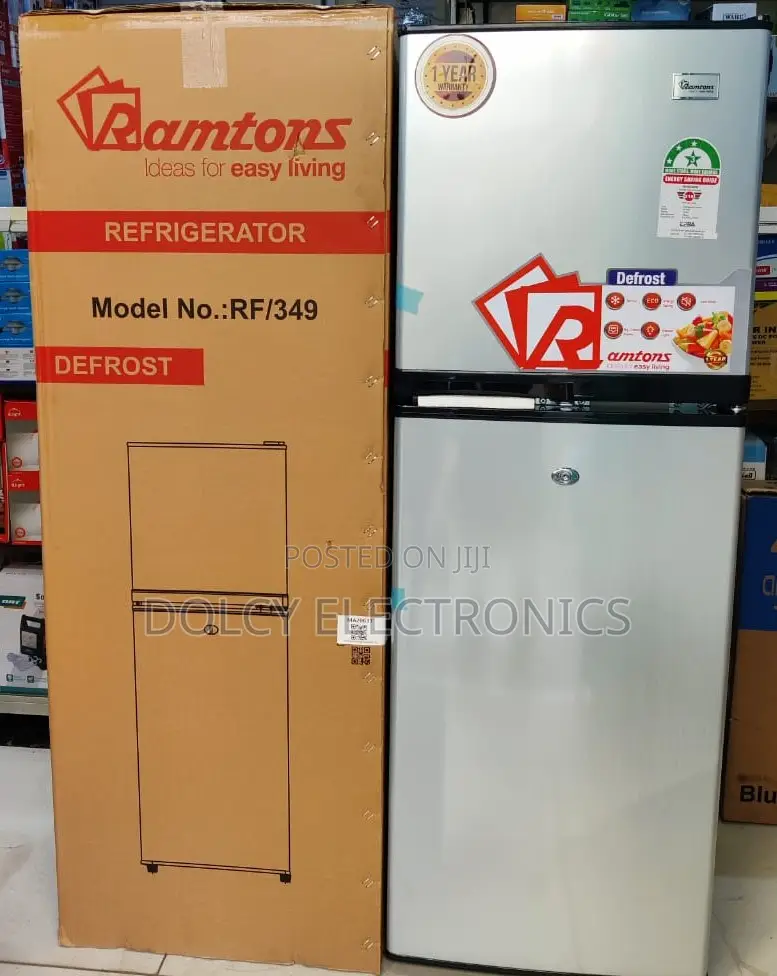 Ramtons Fridge Double Door 138litres Rf349