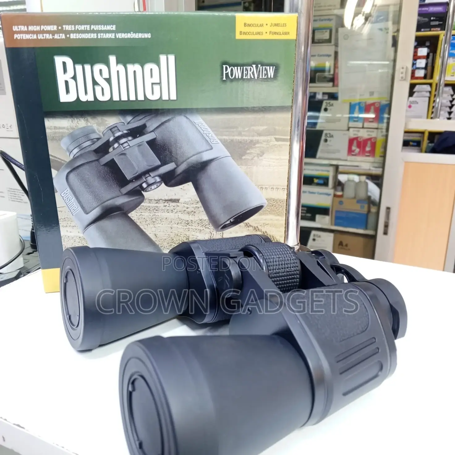 Bushnell 60x Powerview Binoculars High Zoom Hd