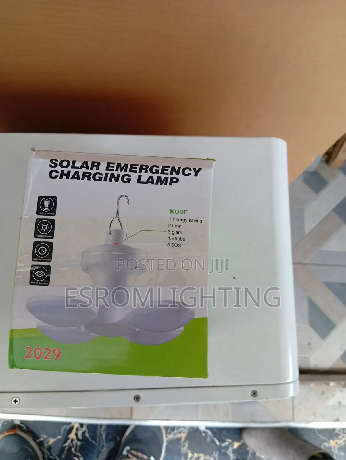 Solar Emergency Charging Lamp