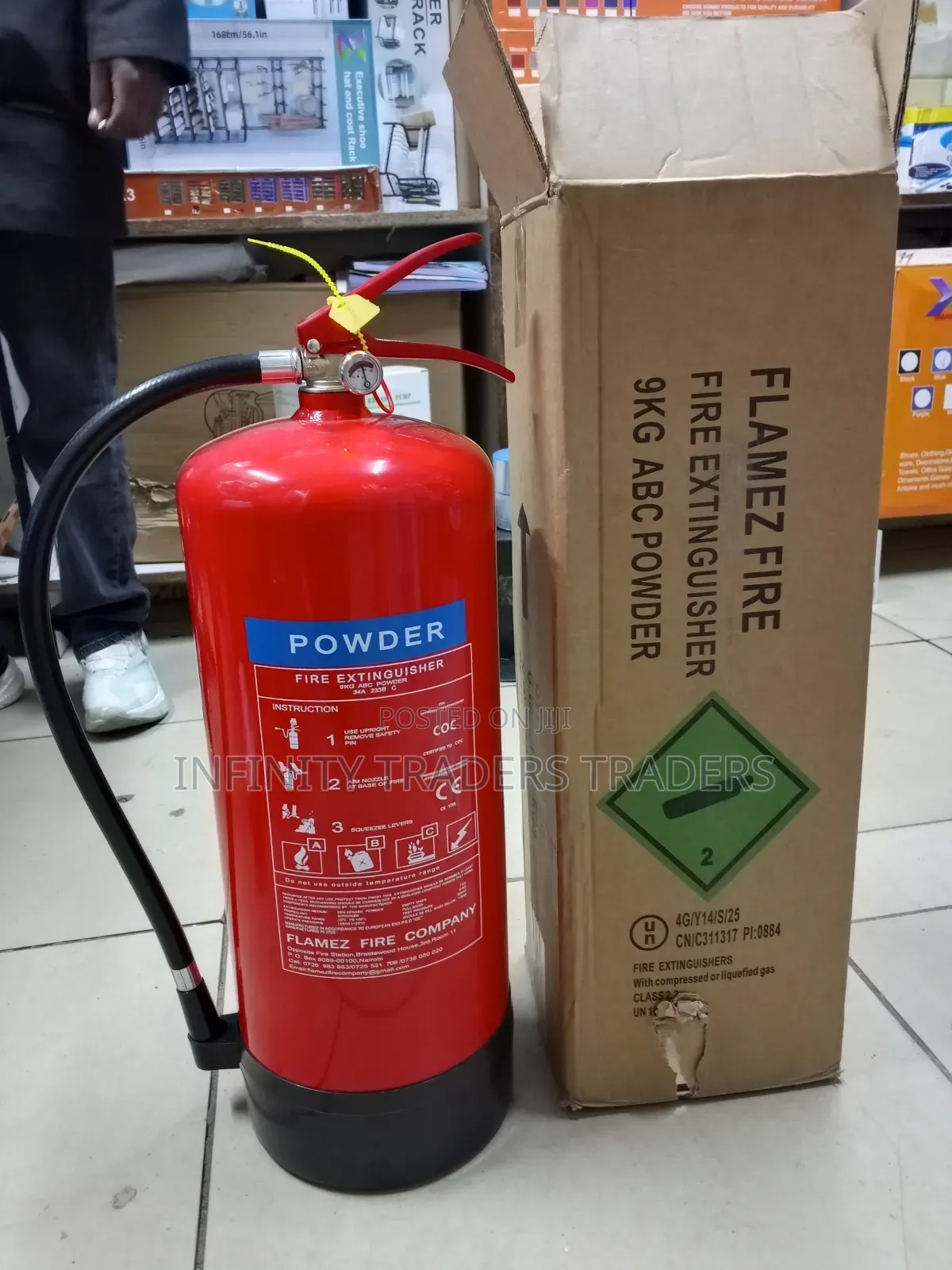 Dry Powder Fire Extinguisher 9 Kg