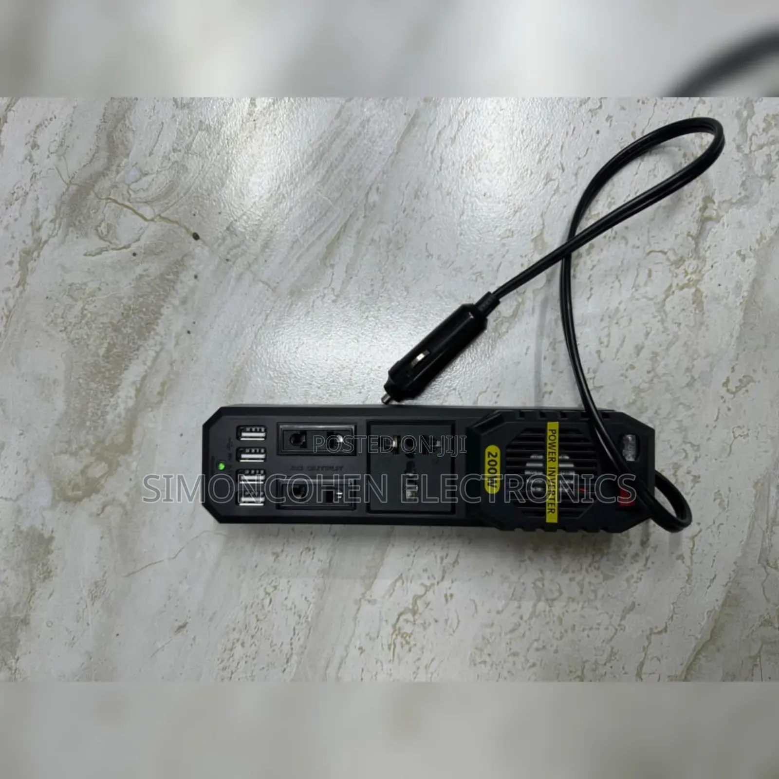 200w Portable Power Car Inverter