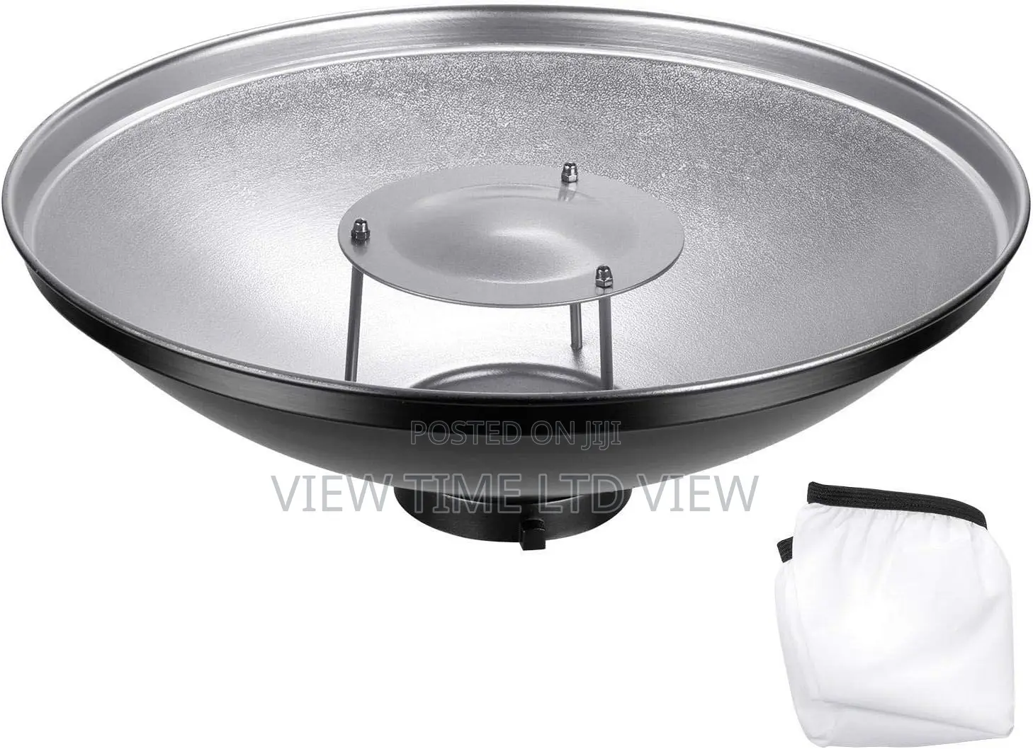 Beauty Dish Silver Beauty Dish 55cm