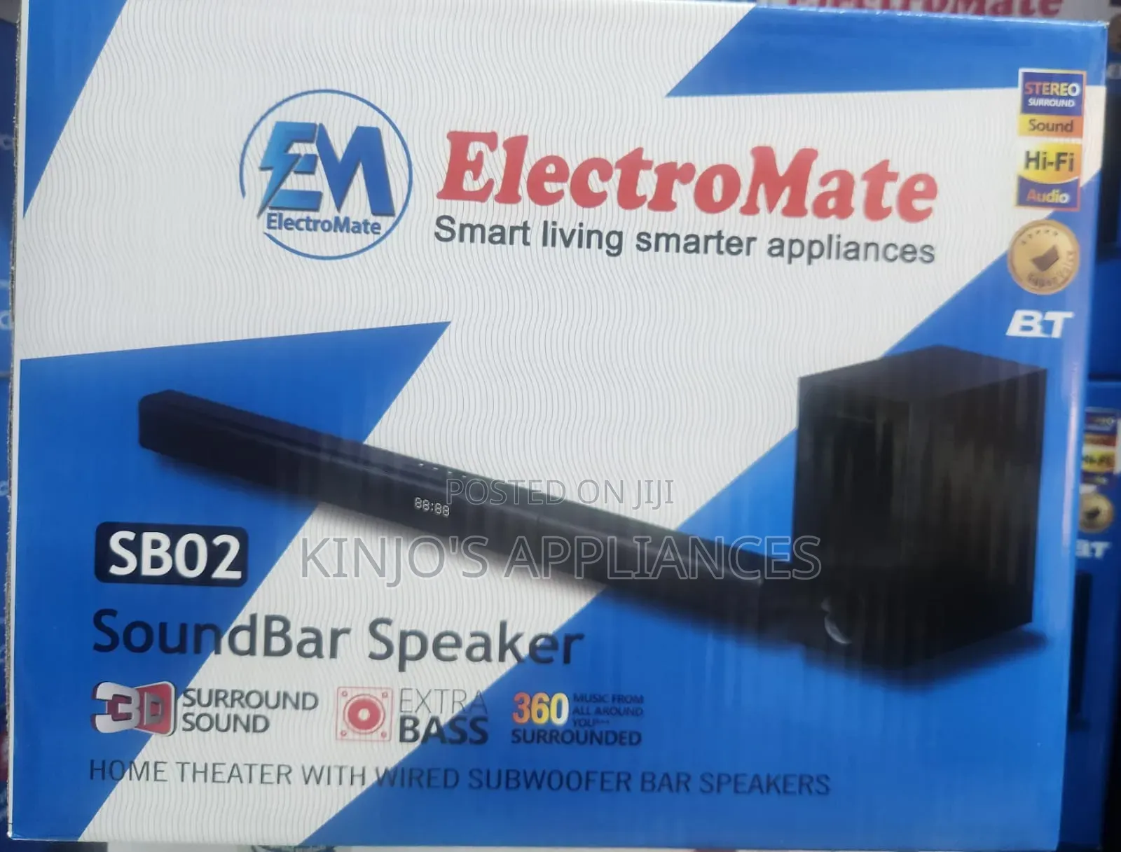 Electromate Sb02 Soundbar Speaker System