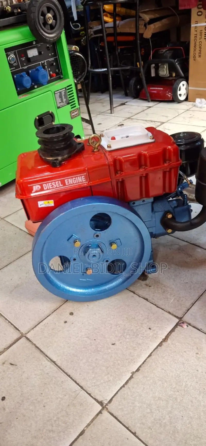 Jd Diesel Engine 7.5hp Watercooled