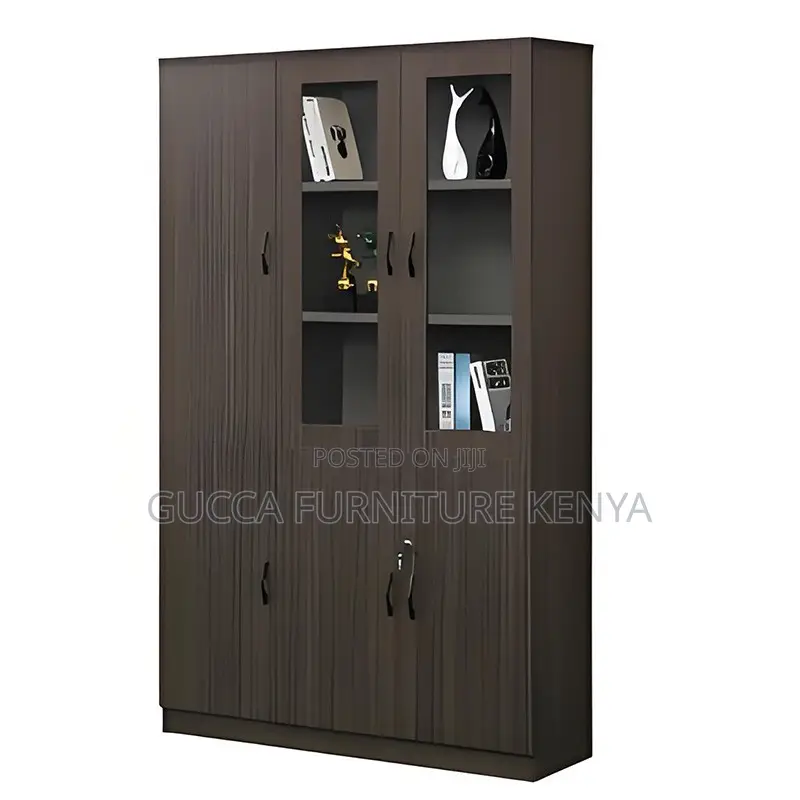 3-doors Wooden Office Filling Cabinet