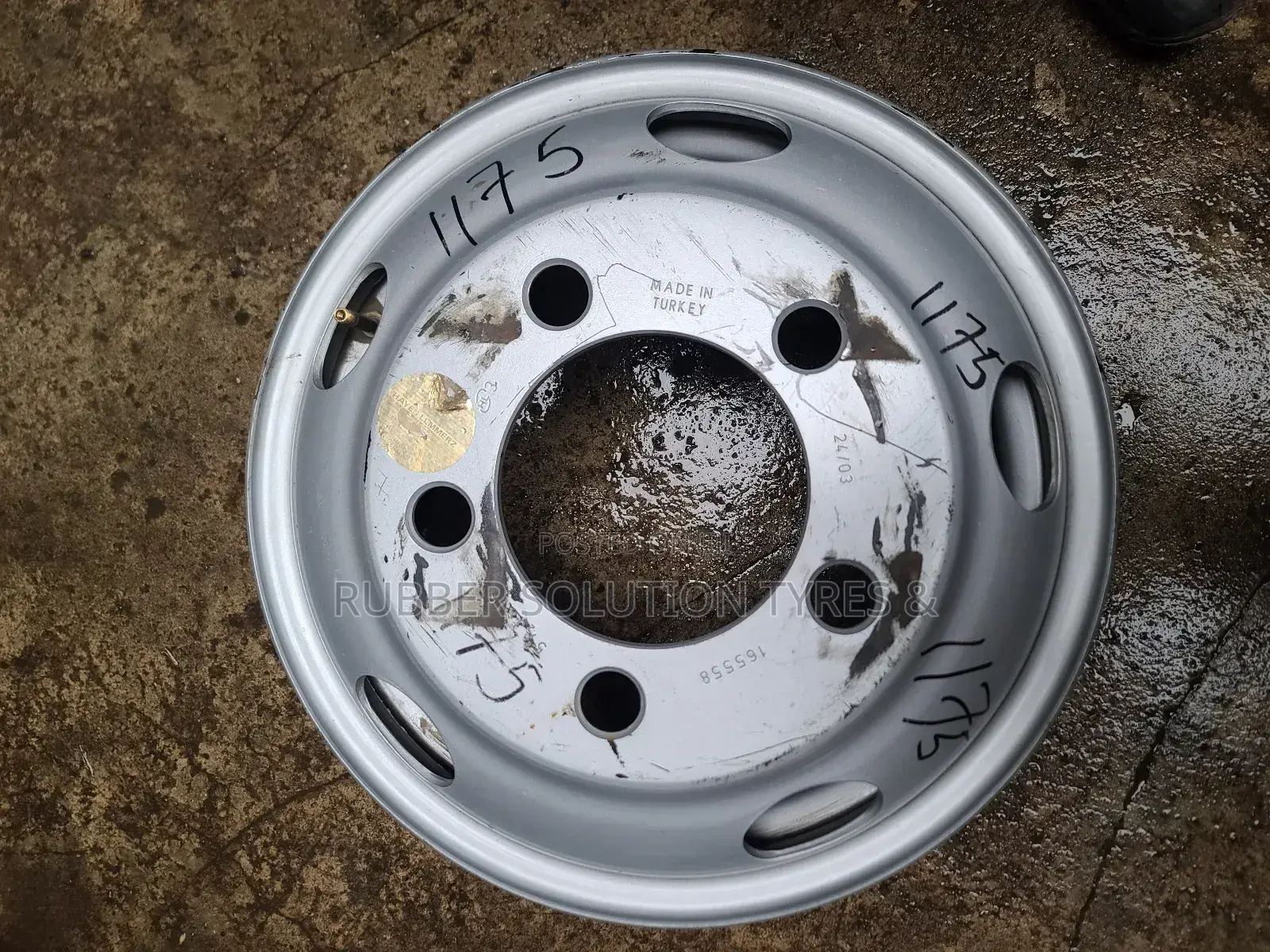 Rims Size 16 Inches 5 Holes Canter [Tube Less]