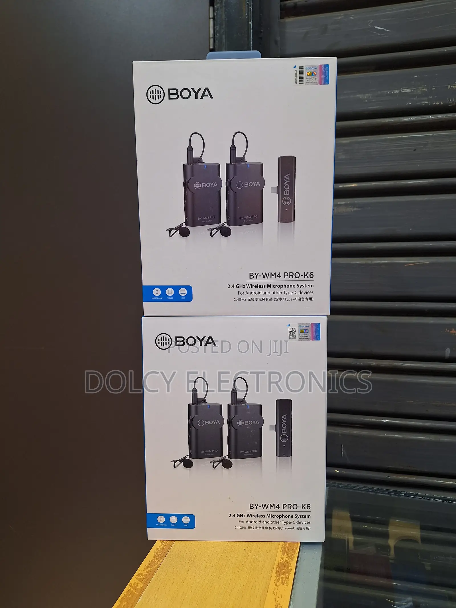 Boya By-wm4 Pro-k6 Digital Wireless Omni Lavalier Microphone System
