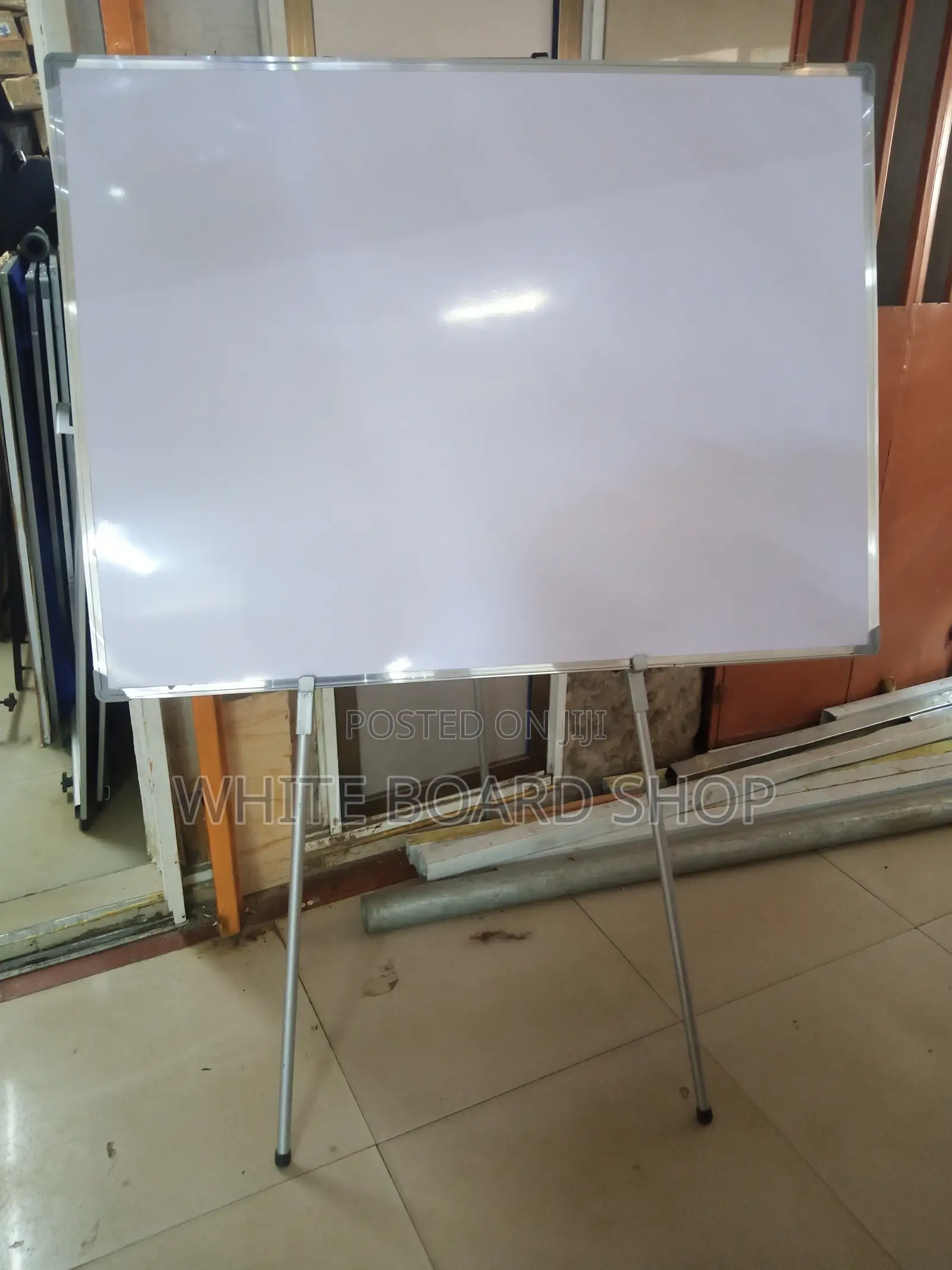 Free-Standing Detachable Whiteboard 4ft × 3ft-Double Sided