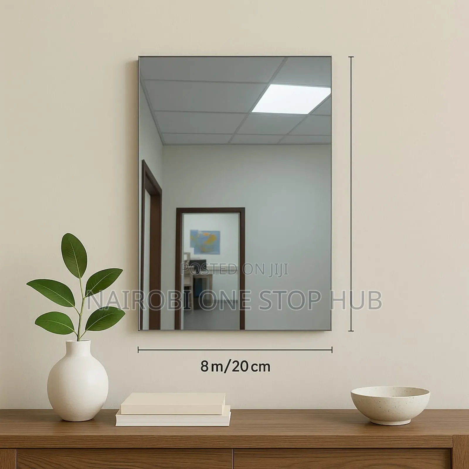 Peel and Stick Wall Mirror