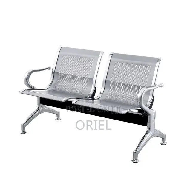 Office Benches; Stylish Compact 2-Seater Reception Bench