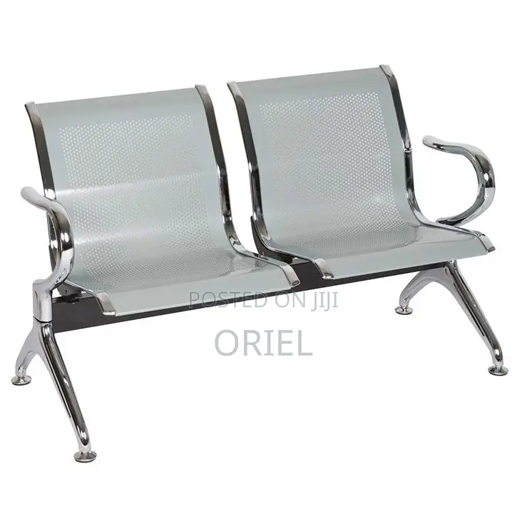 Office Benches; Stylish Compact 2-Seater Reception Bench