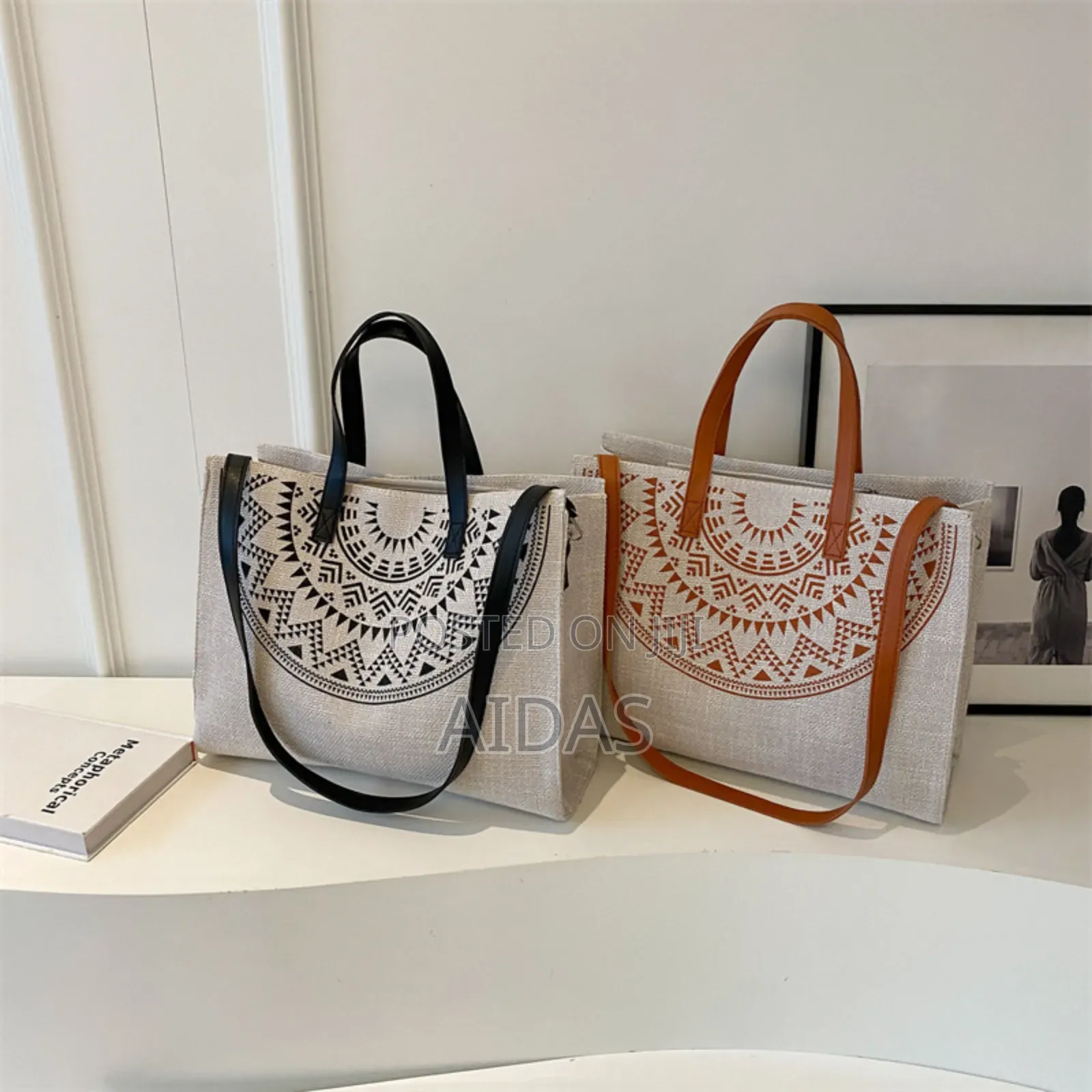 Luxury Minimalist Tote Bag – Durable Ladies Shoulder Handbag
