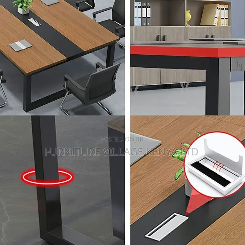 Boardroom Table; 2.4 Meters Office Boardroom Table