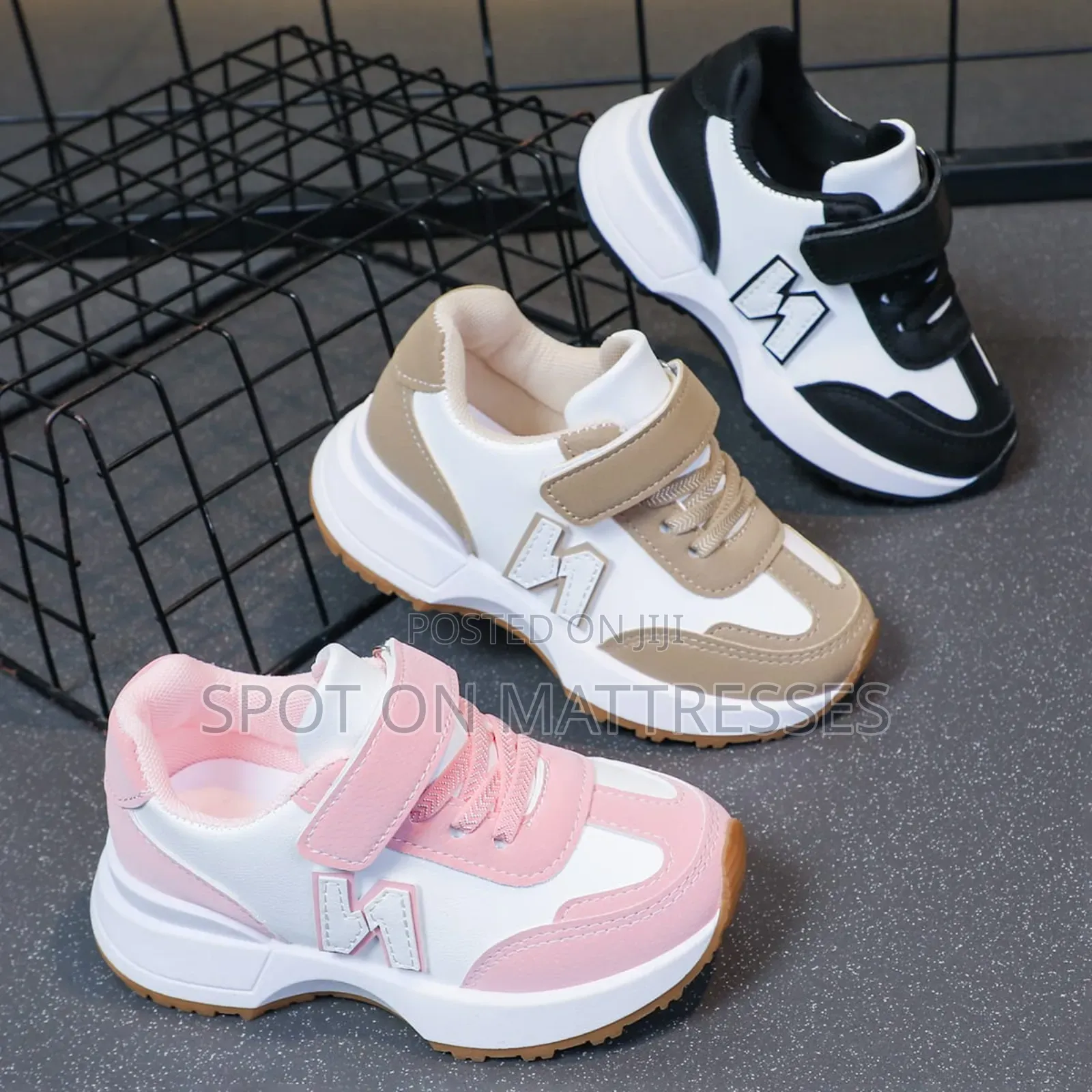 Kids' Sleek Sneakers. Sizes 26-37. Delivery Services Available.