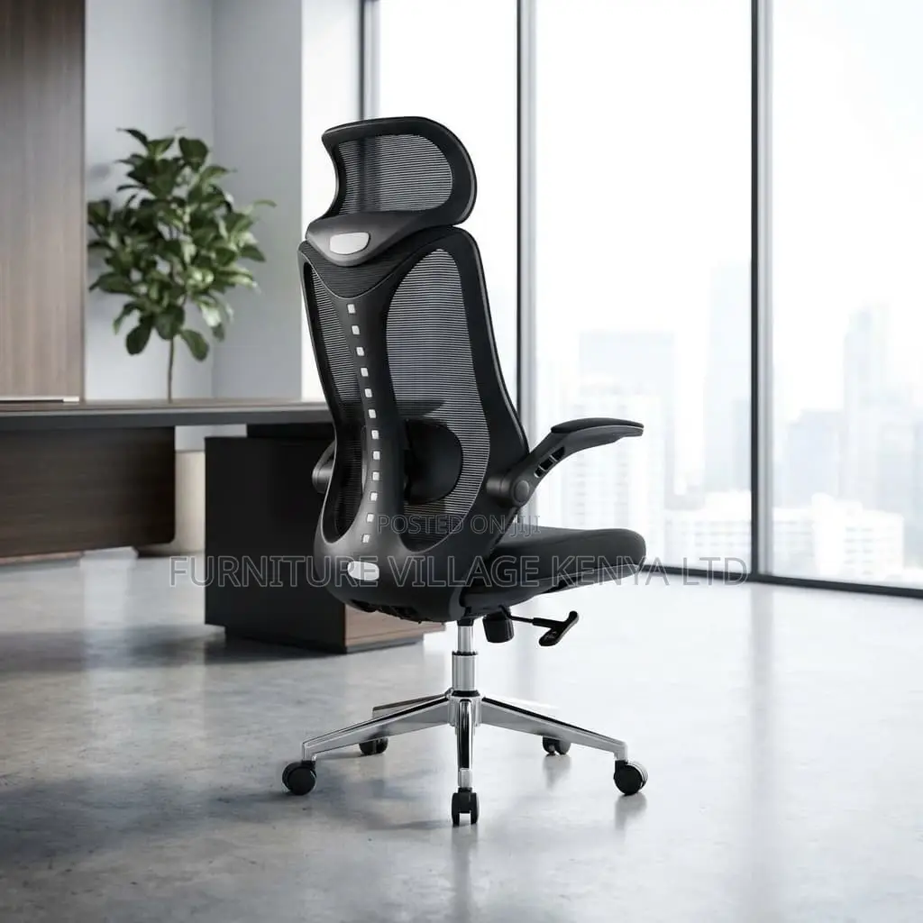 Office Chair; High-back Orthopedic Office Chair