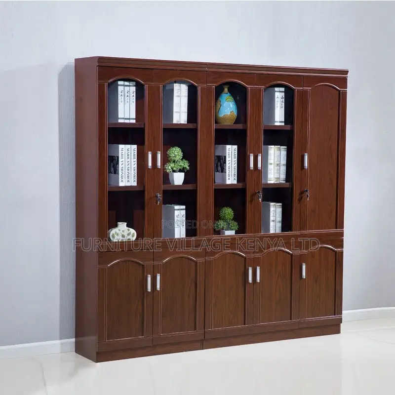 Office Cabinet; 5 Door Wooden Office Filing Cabinet