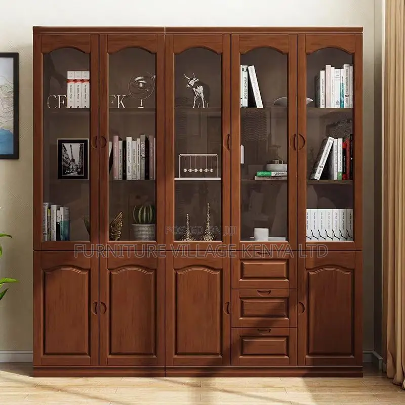 Office Cabinet; 5 Door Wooden Office Filing Cabinet