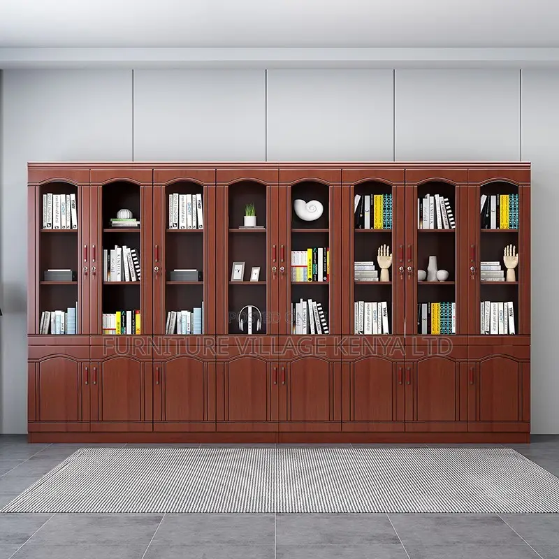 Office Cabinet; 5 Door Wooden Office Filing Cabinet