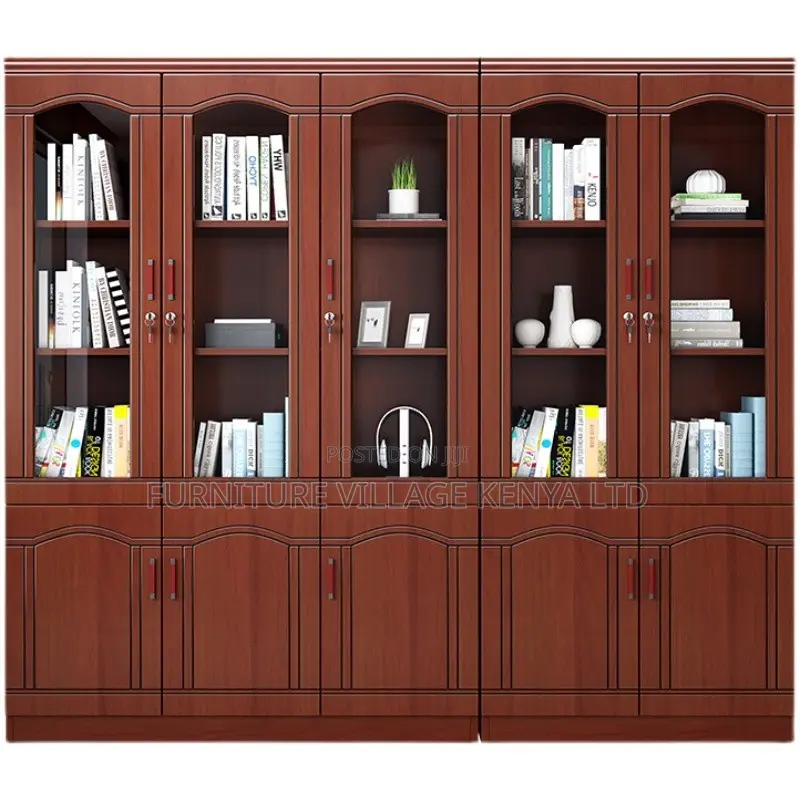 Office Cabinet; 5 Door Wooden Office Filing Cabinet