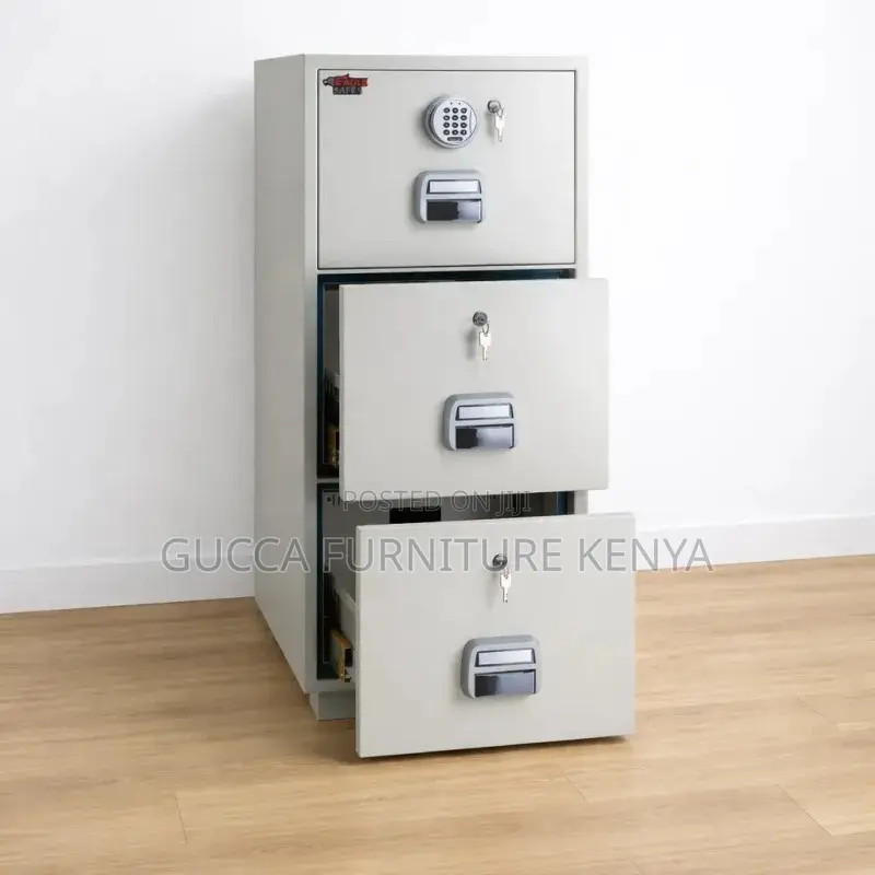 4-drawer's 266kg's Filling Fireproof Cabinet