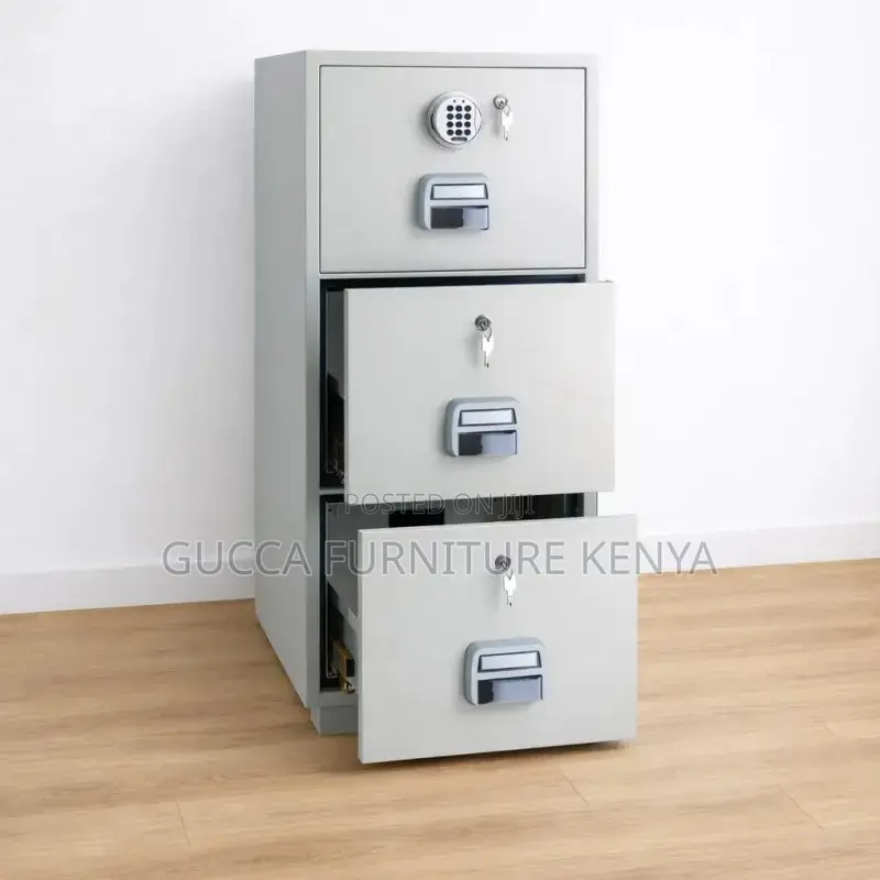 4-drawer's 266kg's Filling Fireproof Cabinet