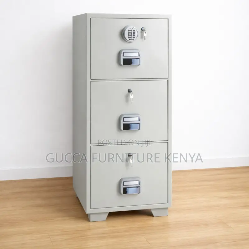 4-drawer's 266kg's Filling Fireproof Cabinet