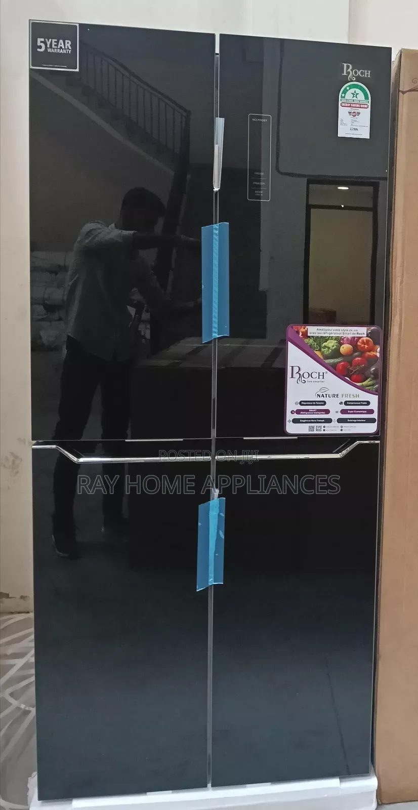 4 Glass Door Refrigerator 421litres