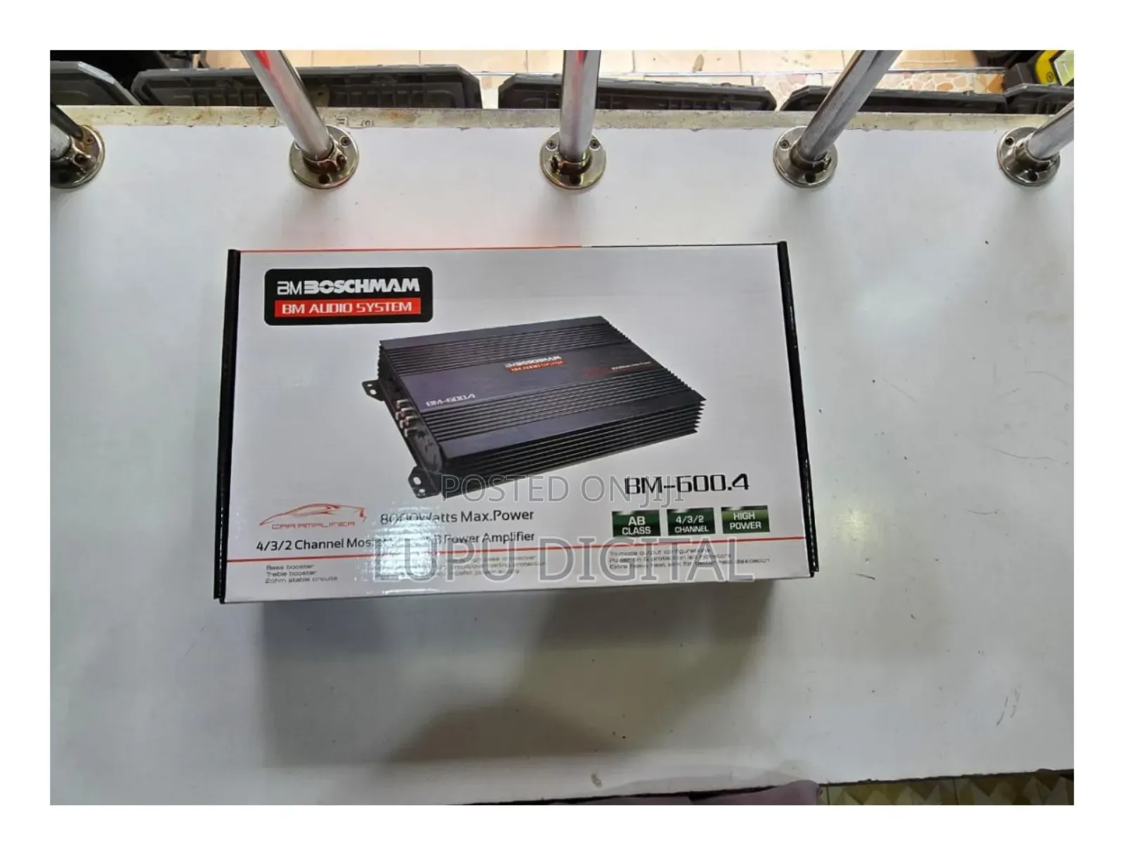 Boschmann Bm600 4channel Amplifier