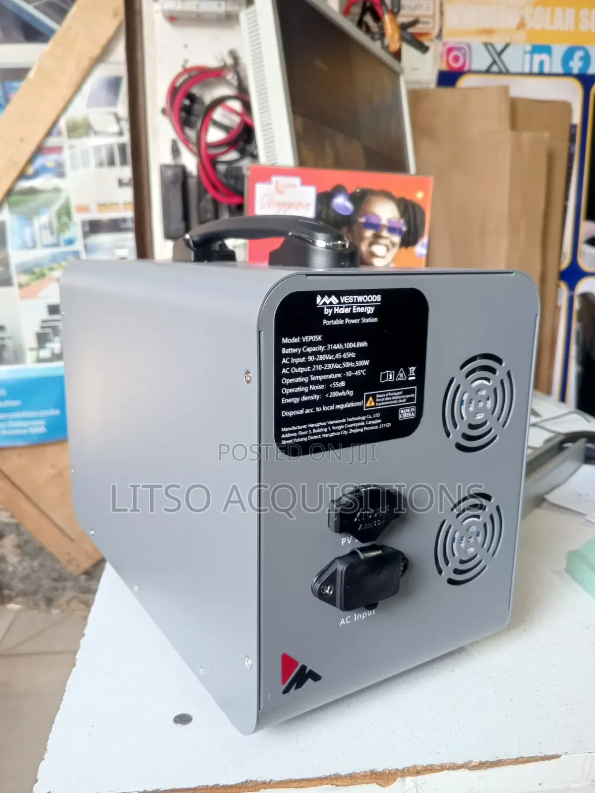 1kwh Backup Power System – 500w Output (Vestwood)