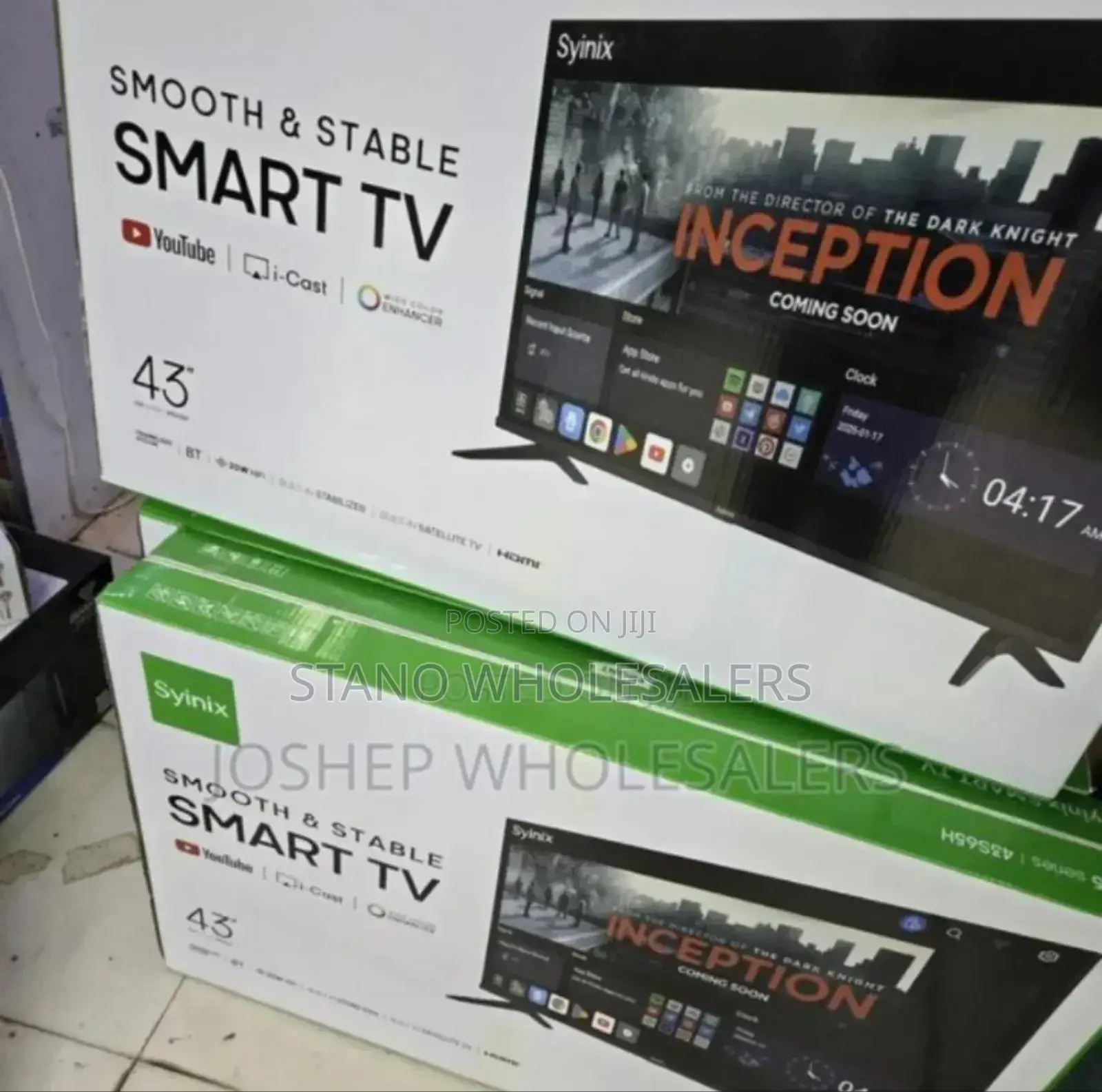 Syinix 43inches Smart Tv