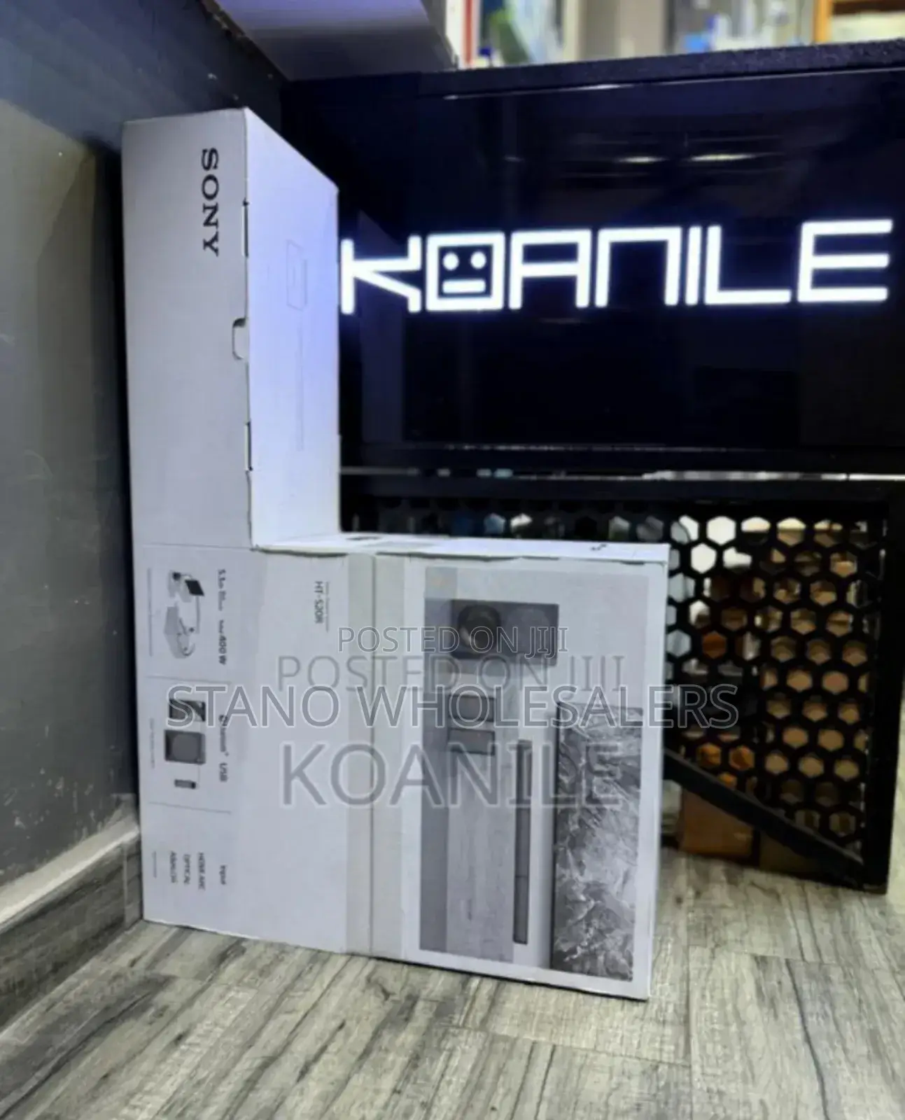 White S20r Sony Sound Bars