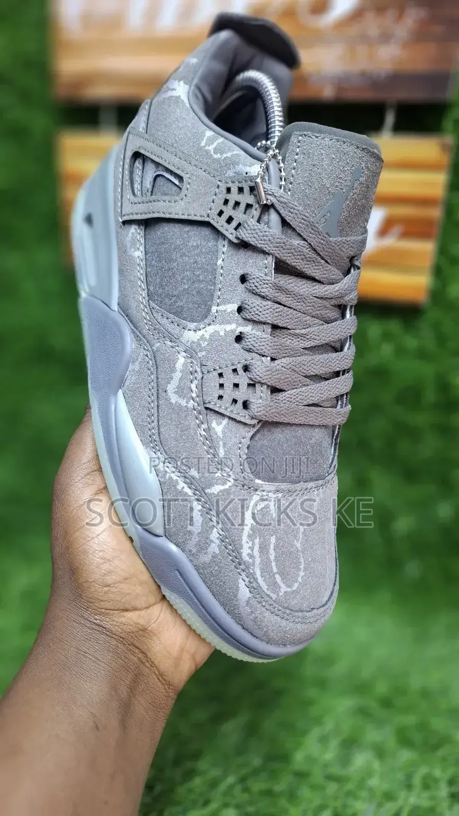 Air Jordan 4 Kaws Glow in the Dark