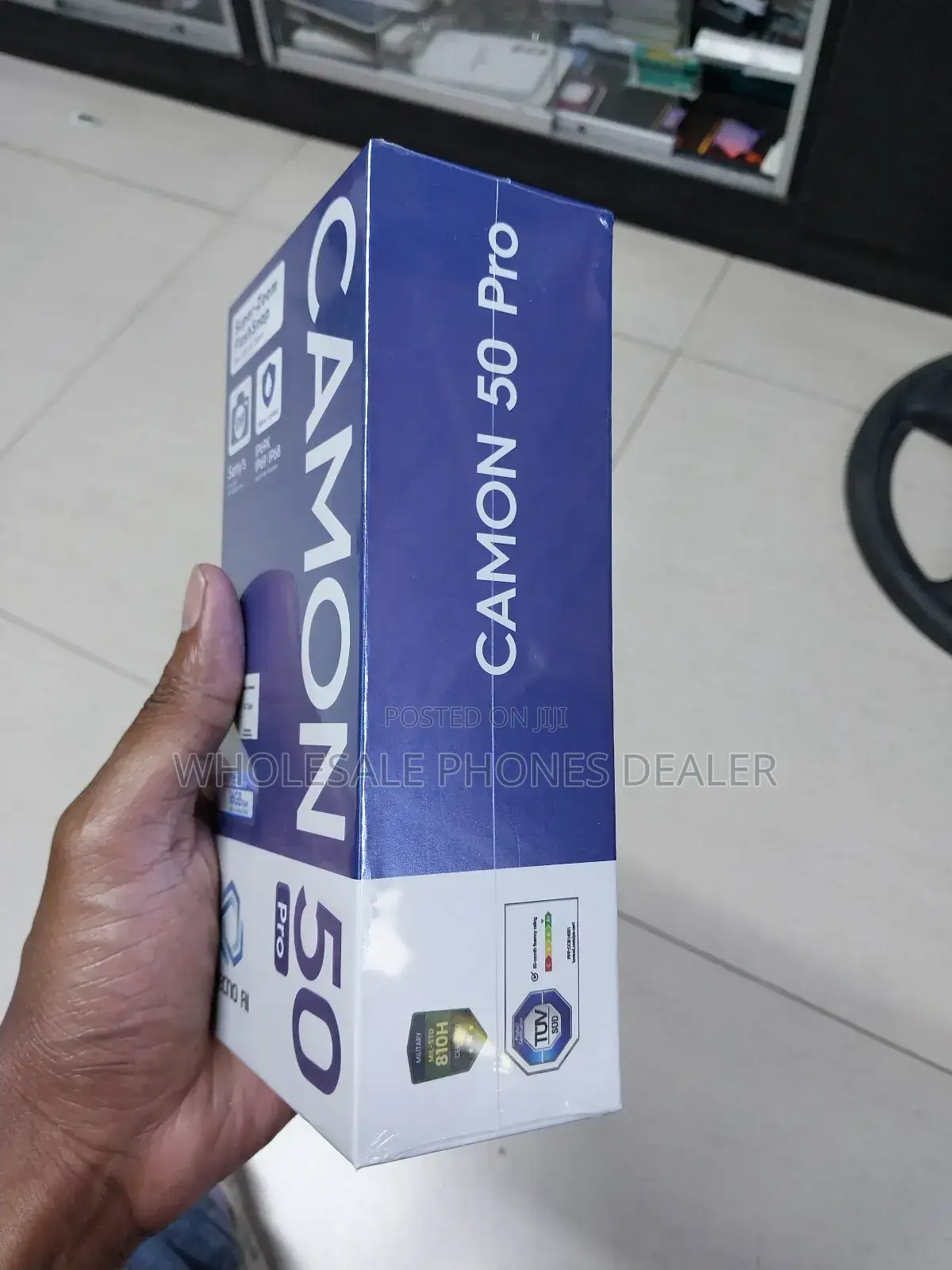 New Tecno Camon 50 256 GB Black