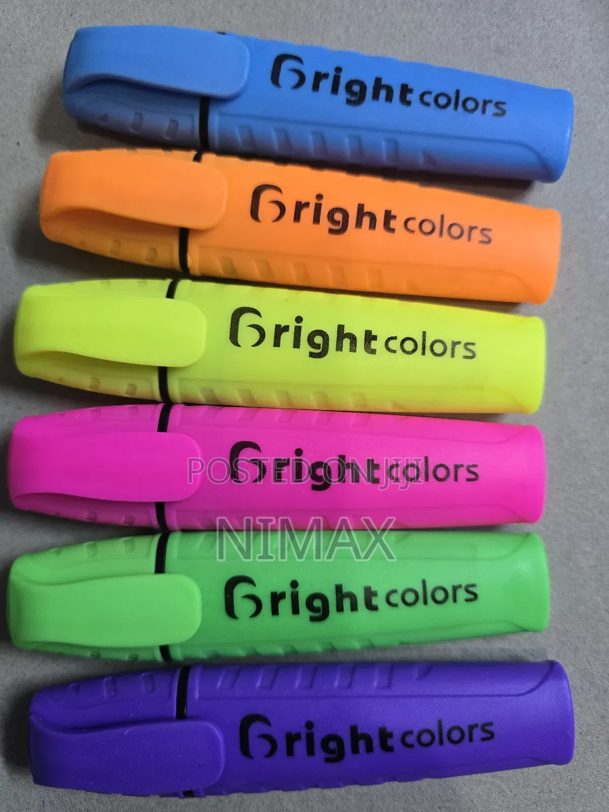 Highlighters Oil Based 6pack