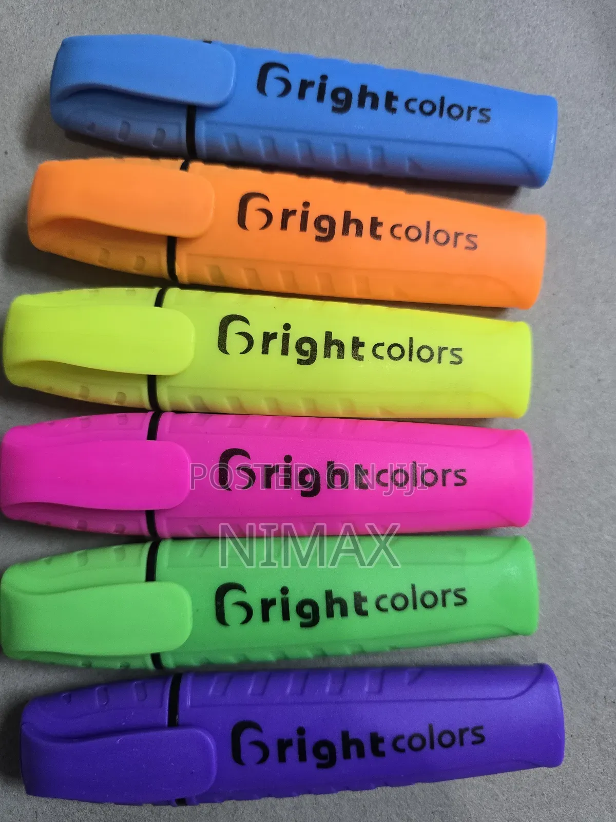 Highlighters Oil Based 6pack