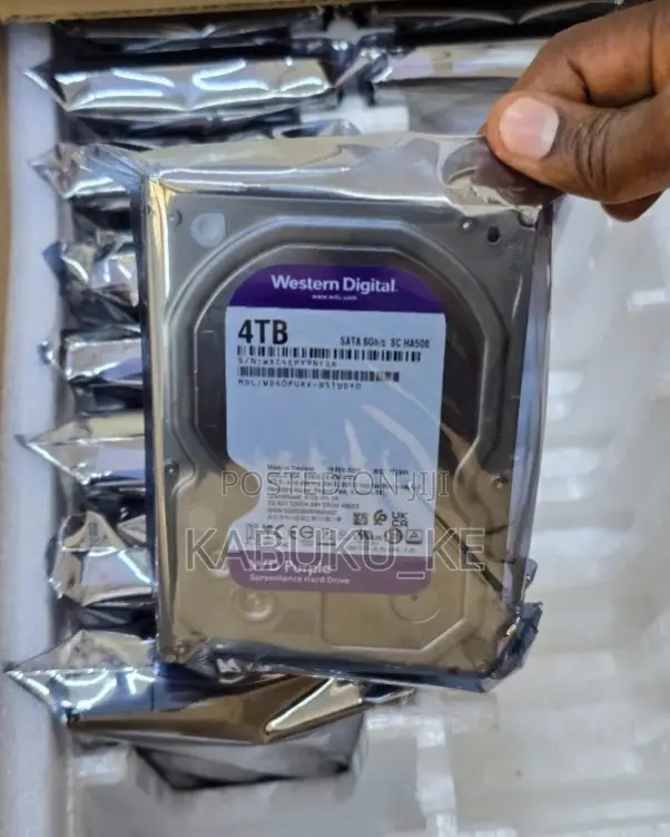 Wd 4tb Surveillance Hard Disk – Wd42purx