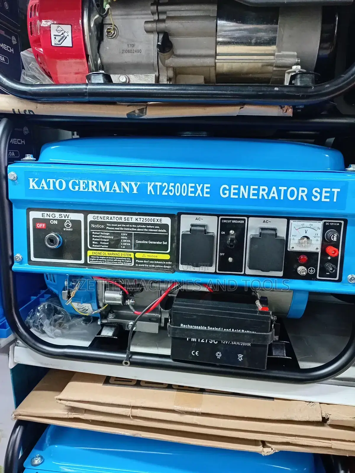 Kato Germany 3kva 4 Stroke Petrol Generator- Keystart