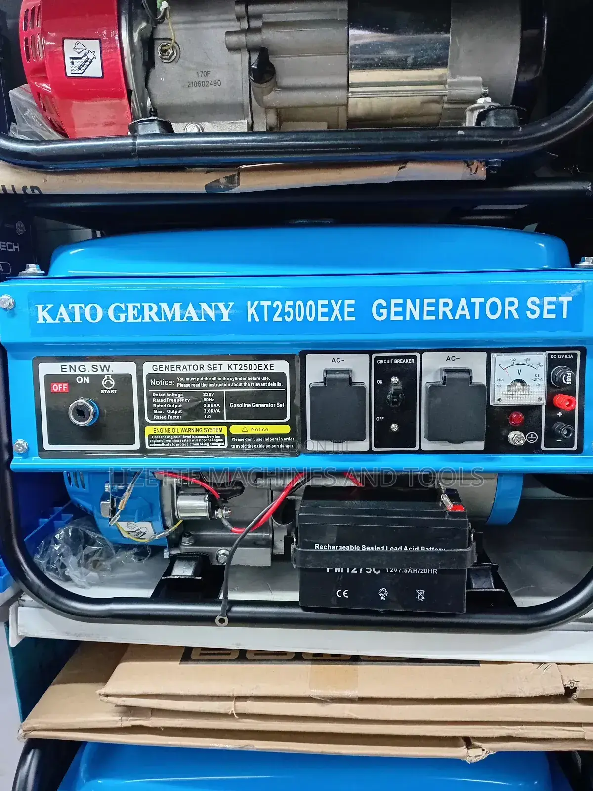Kato Germany 3kva 4 Stroke Petrol Generator- Keystart